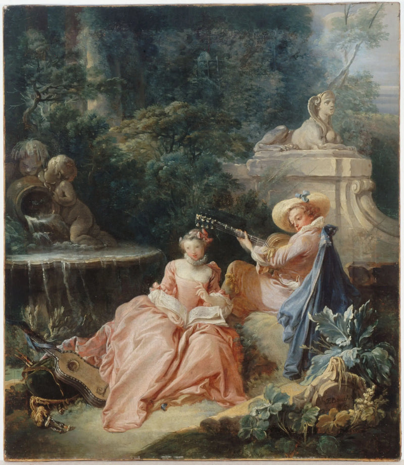 Musikkundervisning - François Boucher
