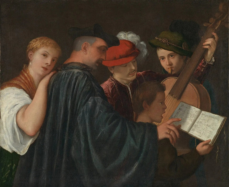 Musikkundervisningen - Titian