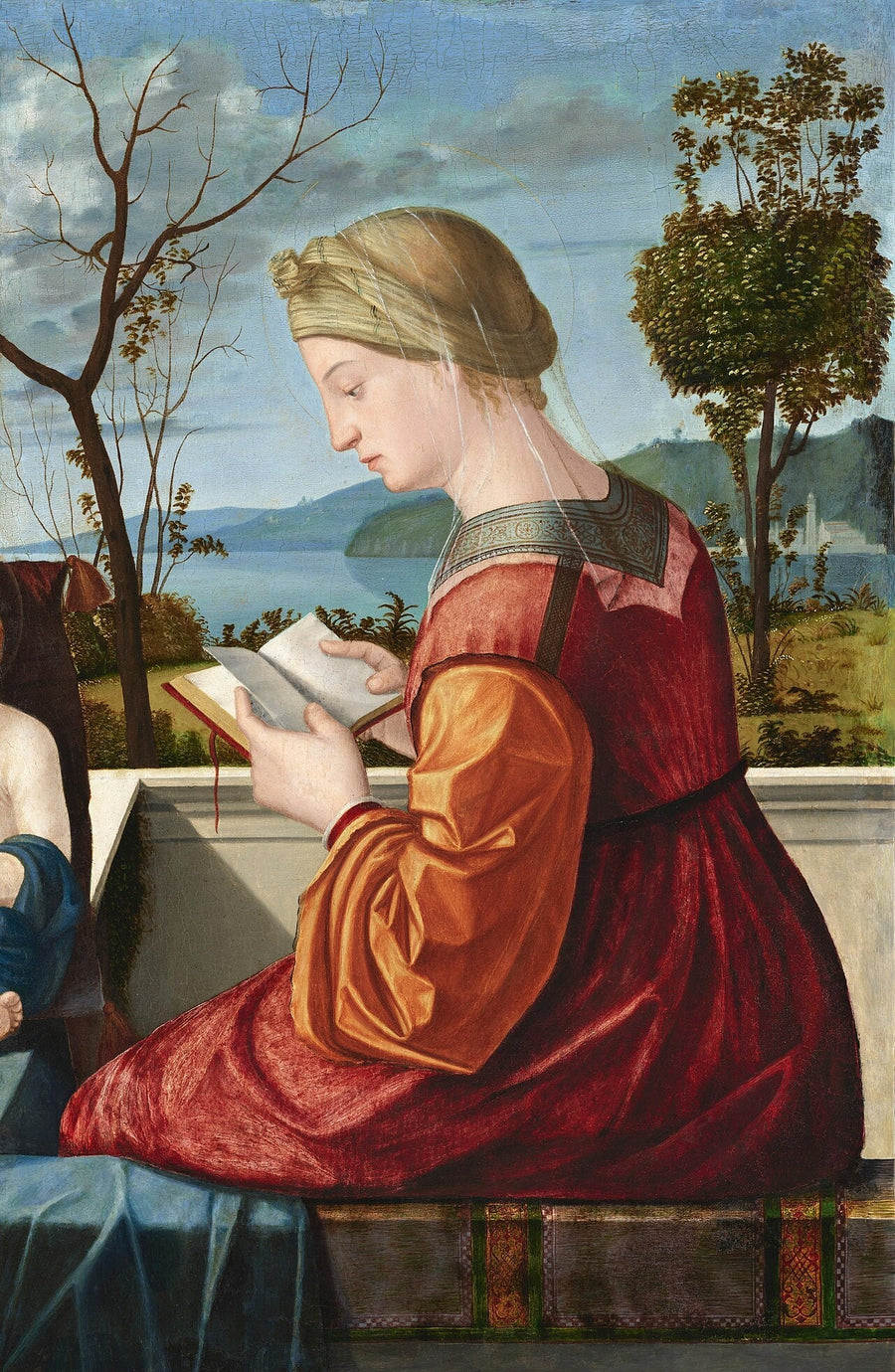 Lesningen av Jomfruen - Vittore Carpaccio