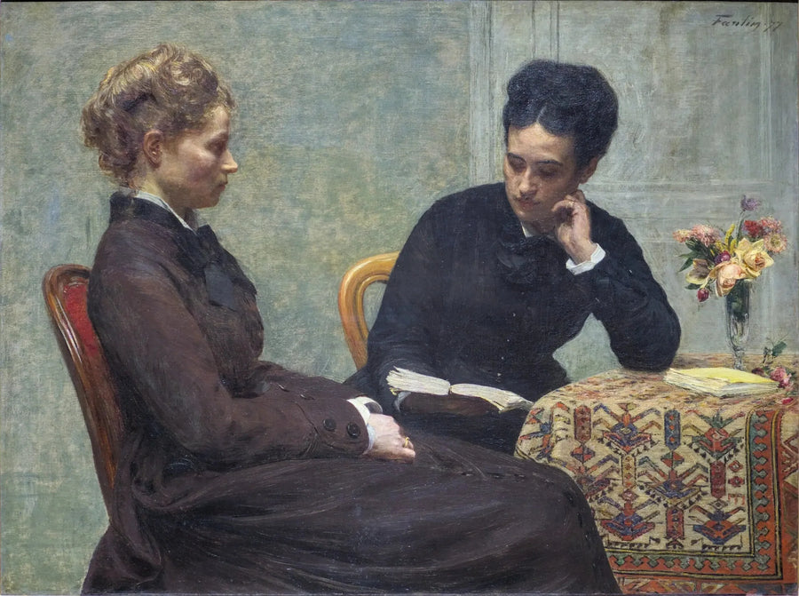 Lesing - Henri Fantin-Latour

Source:
La lecture - Henri Fantin-Latour