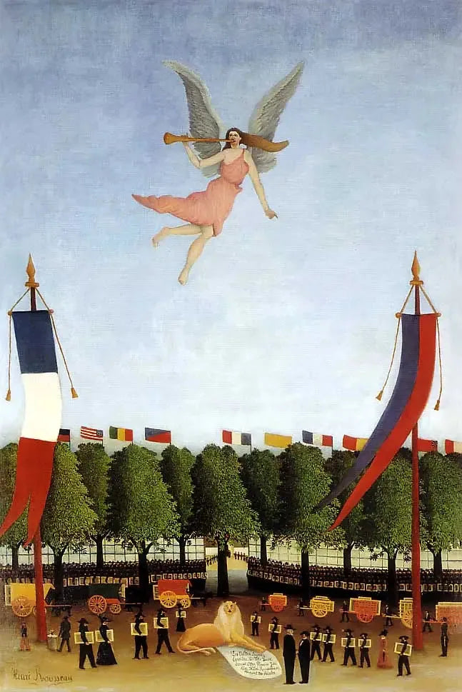 La Liberté inviterer kunstnere til å delta på den 22. utstillingen for Uavhengige - Henri Rousseau