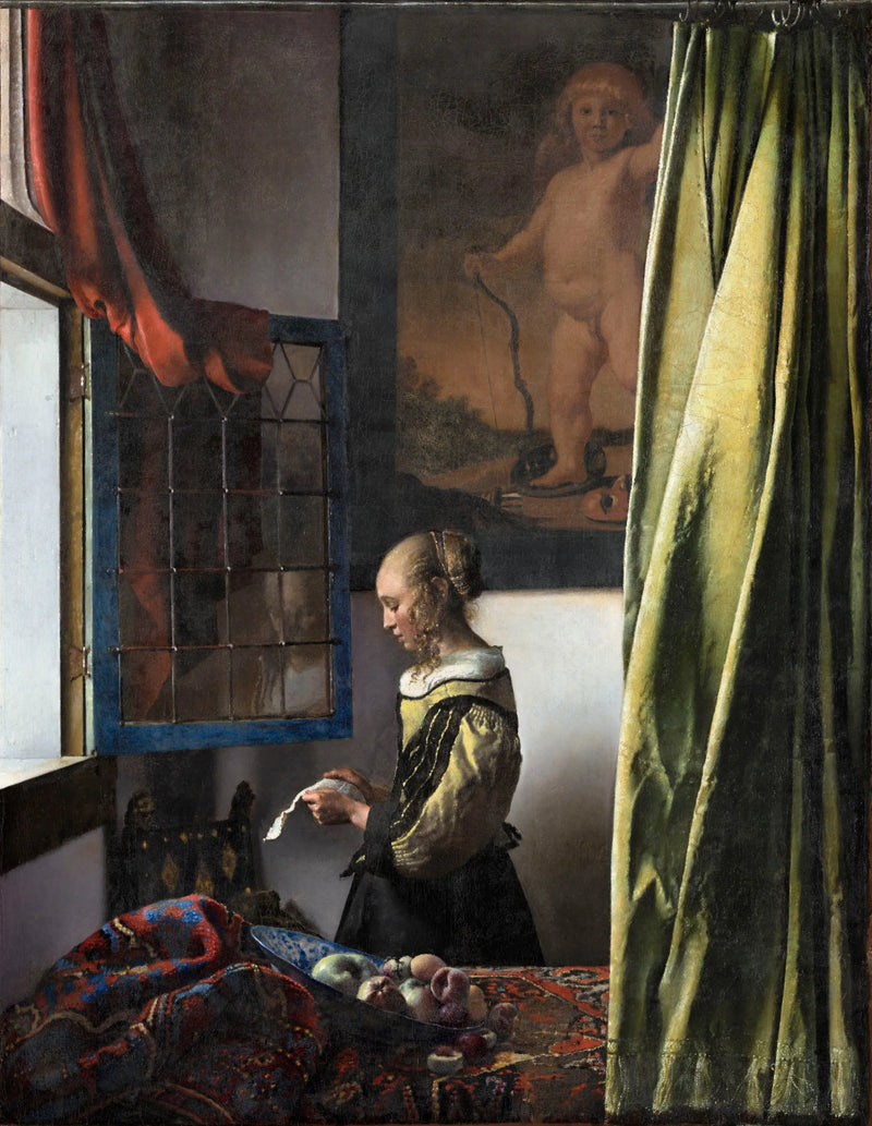 Leseren ved vinduet - Johannes Vermeer