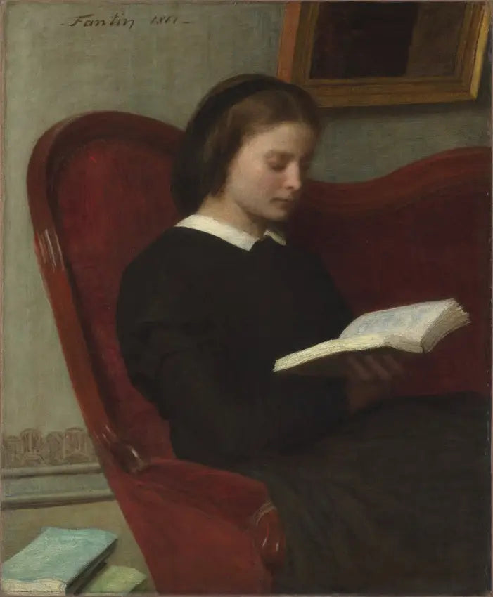 Lesehesten - Henri Fantin-Latour

Source:
La Liseuse - Henri Fantin-Latour