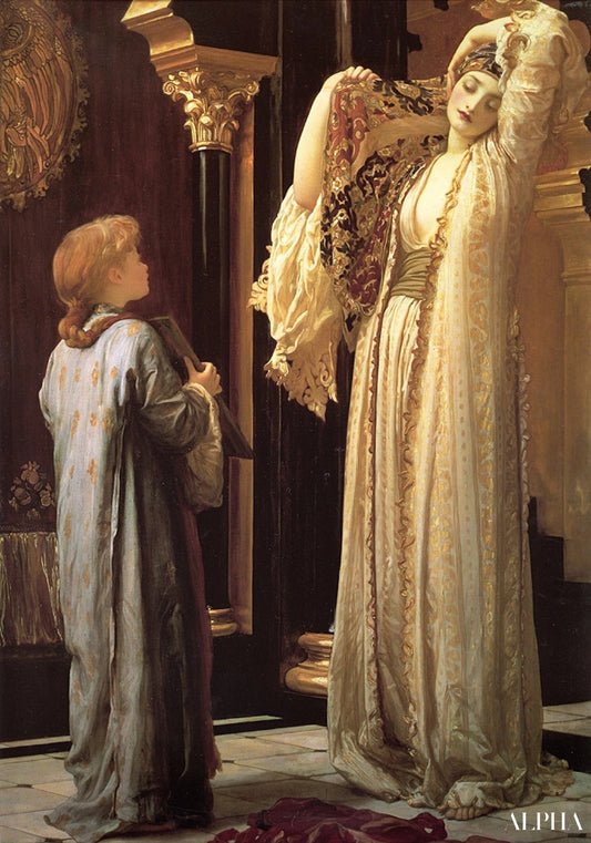 La lumière du harem - Frederic Leighton Reproductions de tableaux à la peinture à l’huile