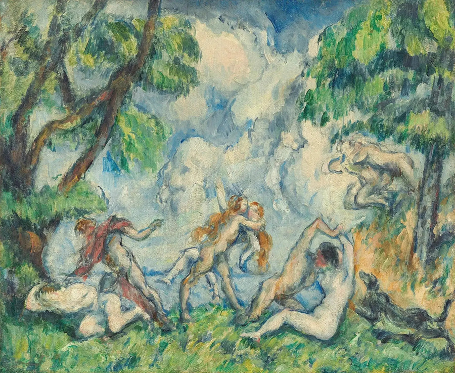 Kjærlighetens kamp - Paul Cézanne