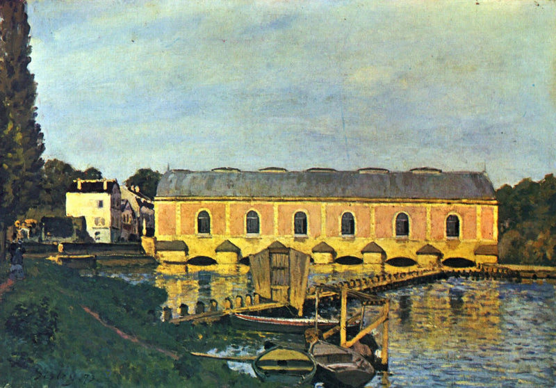Marlymaskinen - Alfred Sisley