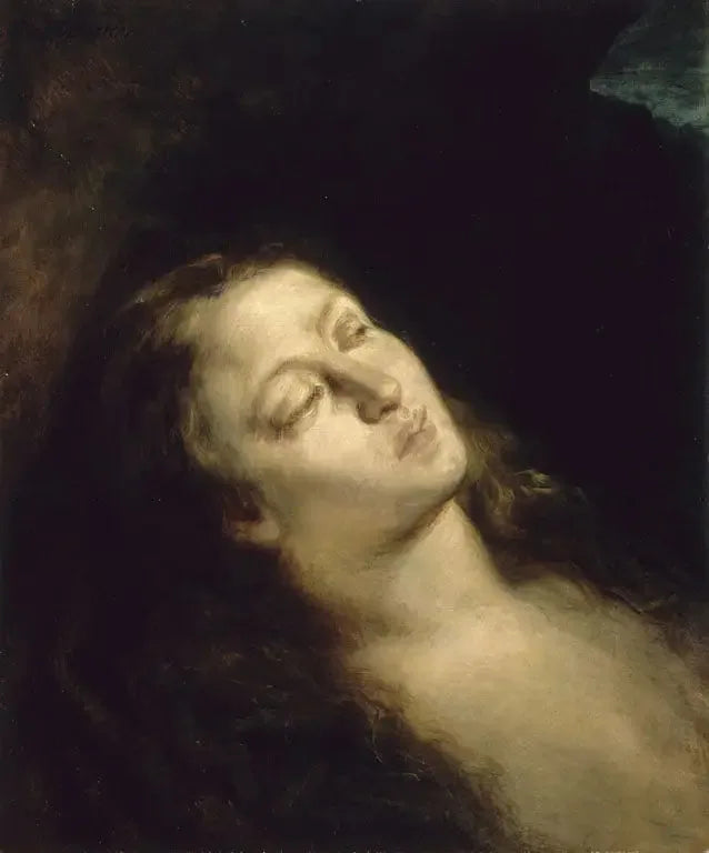 Madonnan i ørkenen - Eugène Delacroix