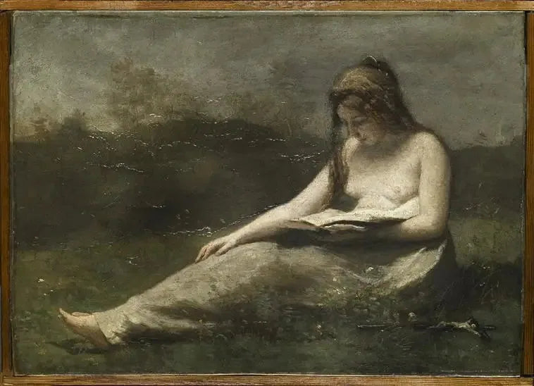 La Madeleine lesende - Jean-Baptiste Camille Corot