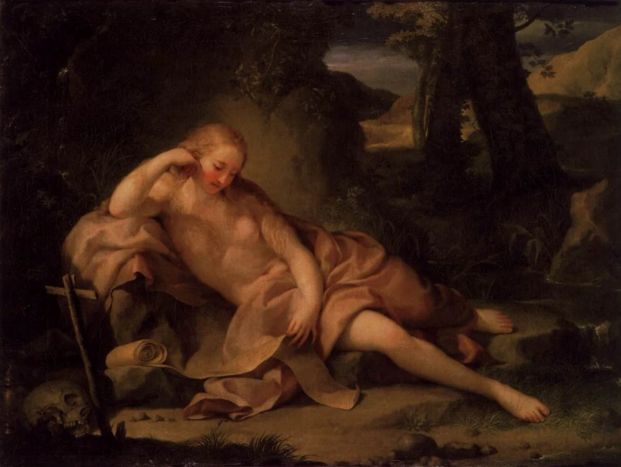 Den angrende Maria Magdalena - Anton Raphael Mengs