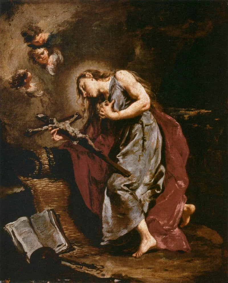 Den angrende Maria Magdalena - Giovanni Battista Pittoni