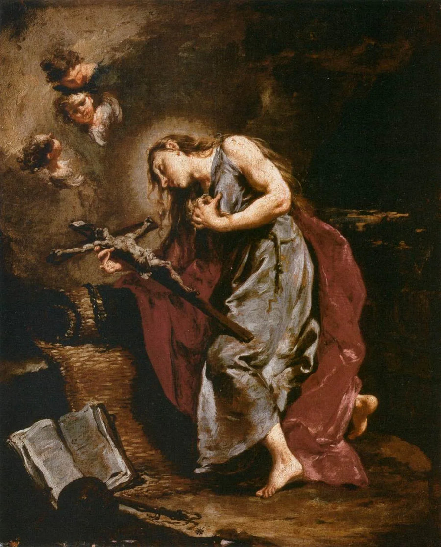 Den angrende Maria Magdalena - Giovanni Battista Pittoni