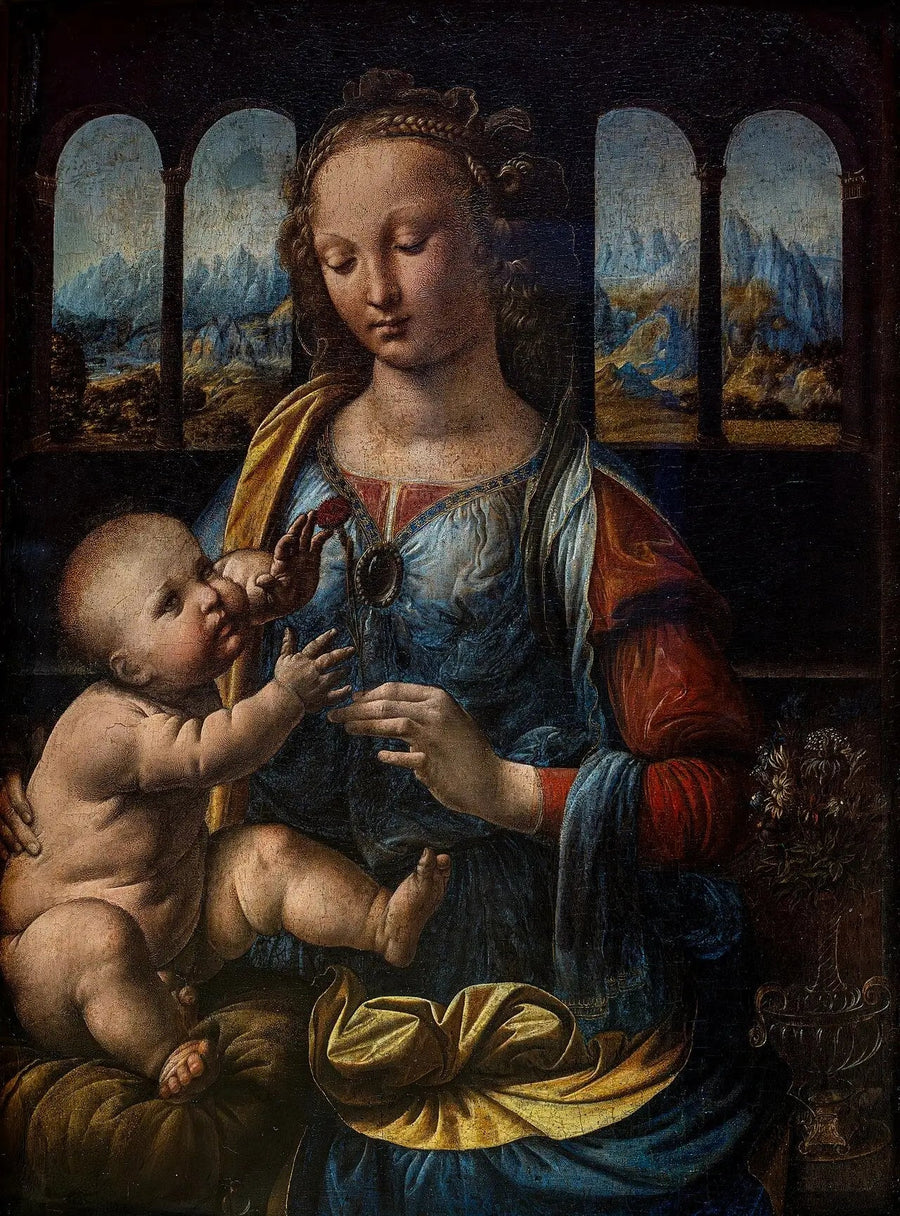 Madonna med nelliken - Leonardo da Vinci