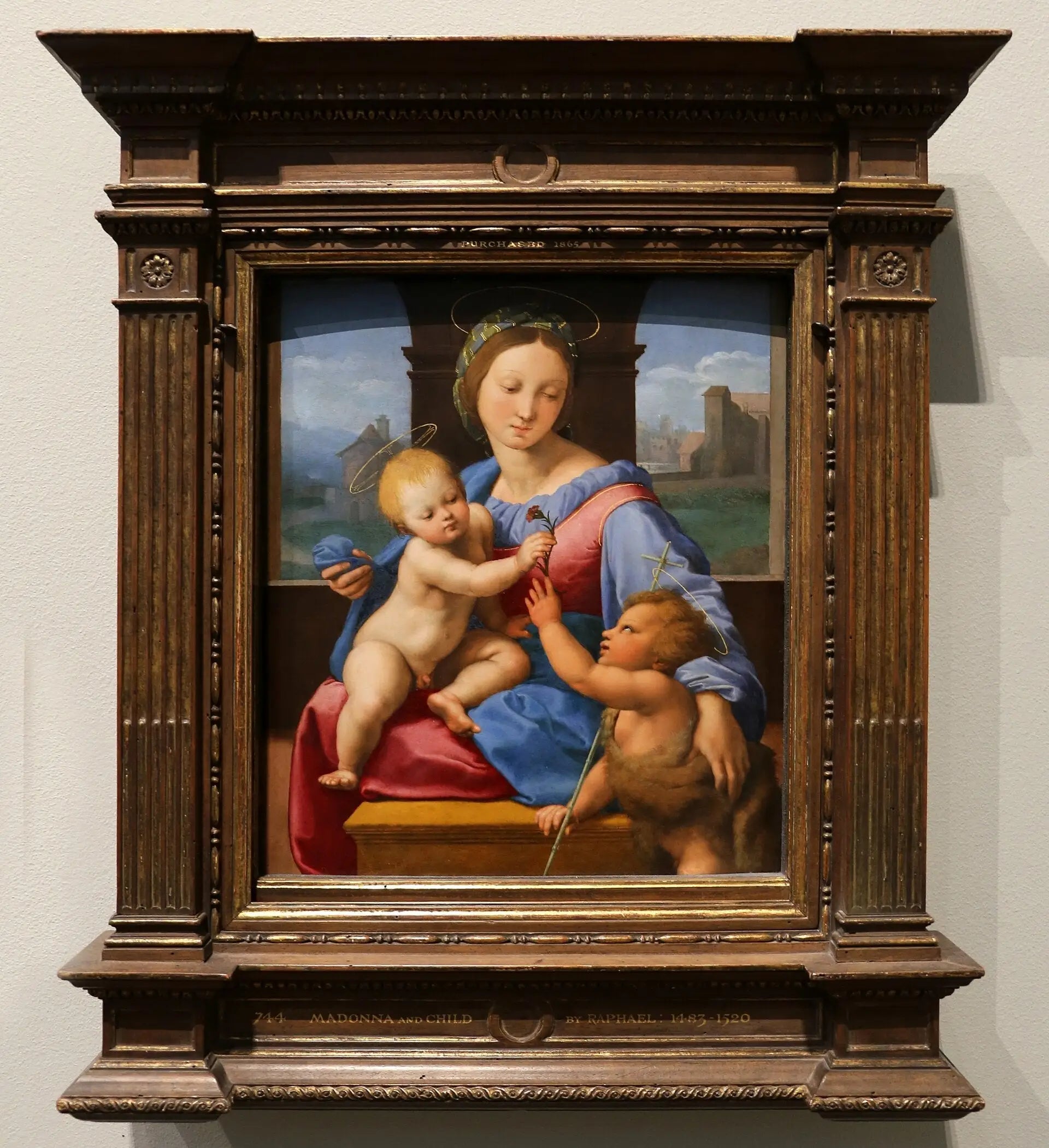 La Madone Aldobrandini - Raphaël Sanzio image 2 reproduction d’œuvre d’art à l’huile