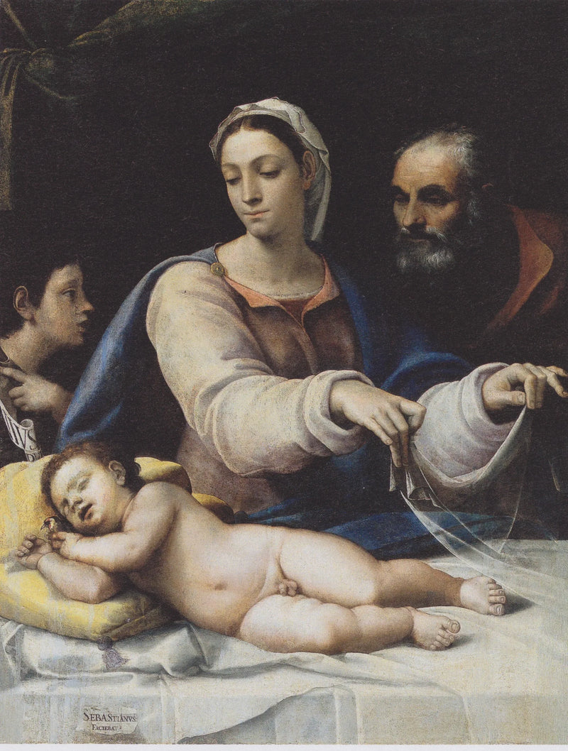 Madonna med slør - Sebastiano del Piombo