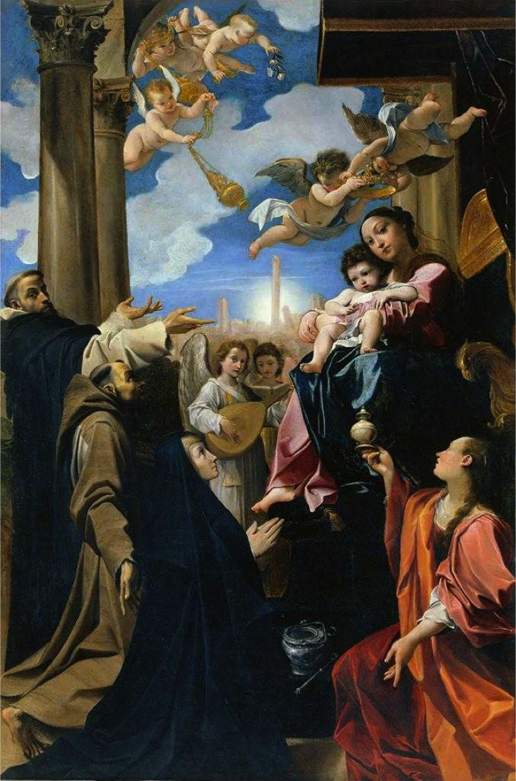 Madonnaen fra Bargellini - Ludovico Carracci