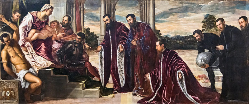 Madonnaen fra Camerlenghi - Jacopo Tintoretto