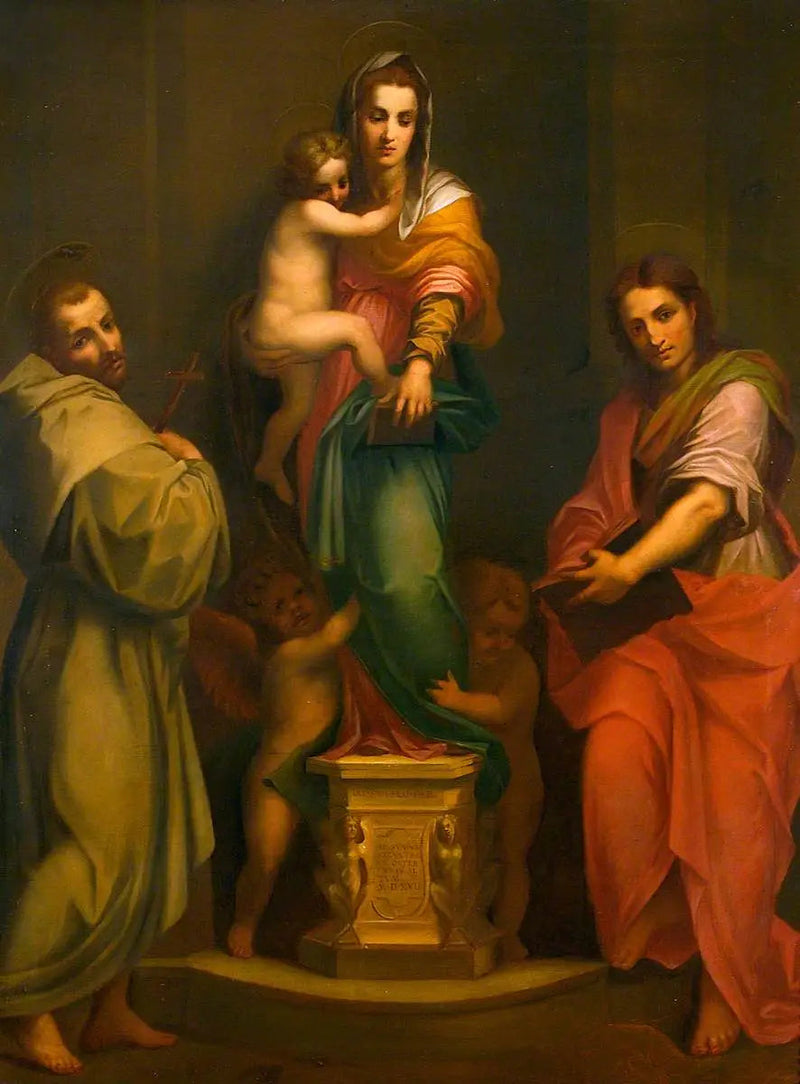 Madonnaen av Harpyene - Andrea del Sarto