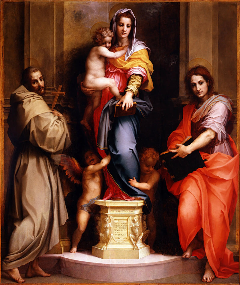 Madonnaen av Harpyene - Andrea del Sarto