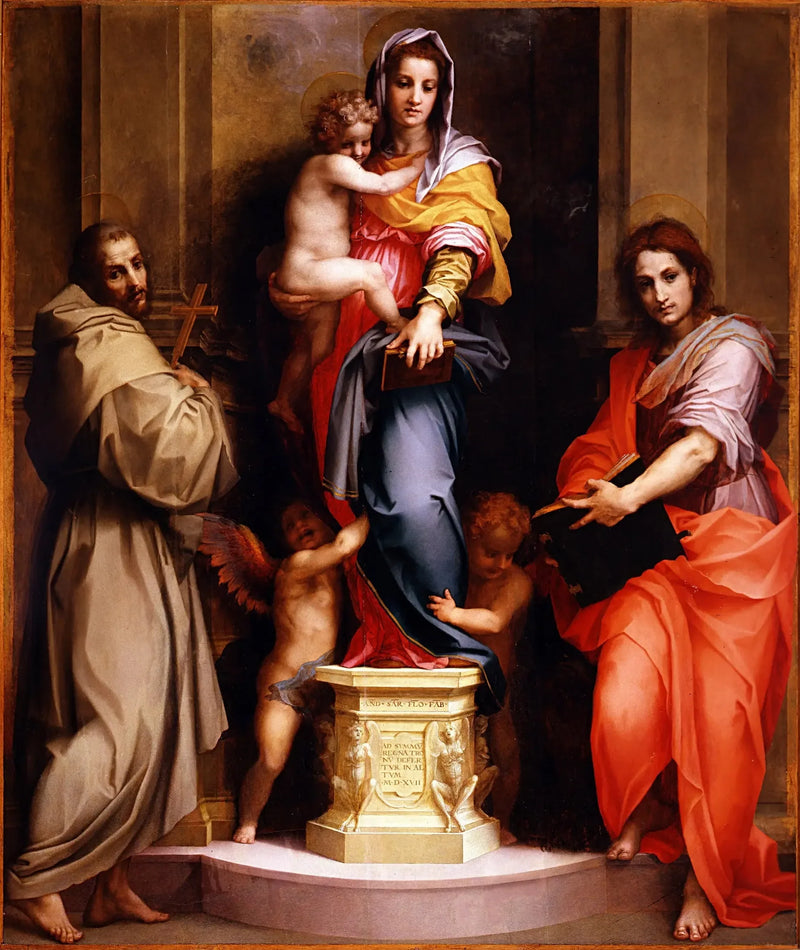Madonnaen av Harpyene - Andrea del Sarto