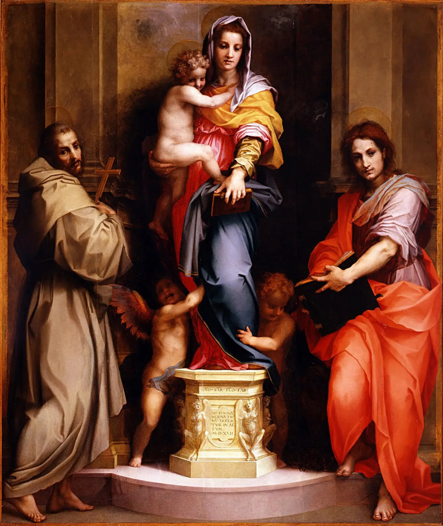 Madonnaen av Harpyene - Andrea del Sarto