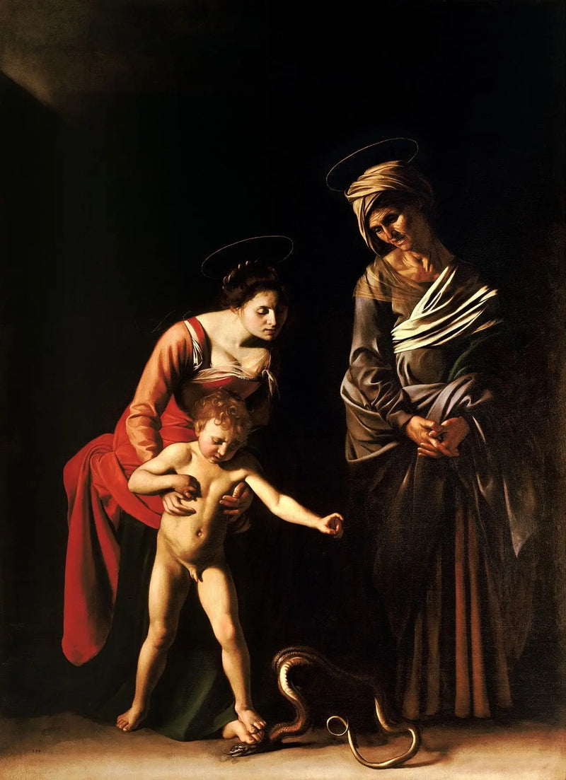 Madonnaen til hestepasseren - Caravaggio