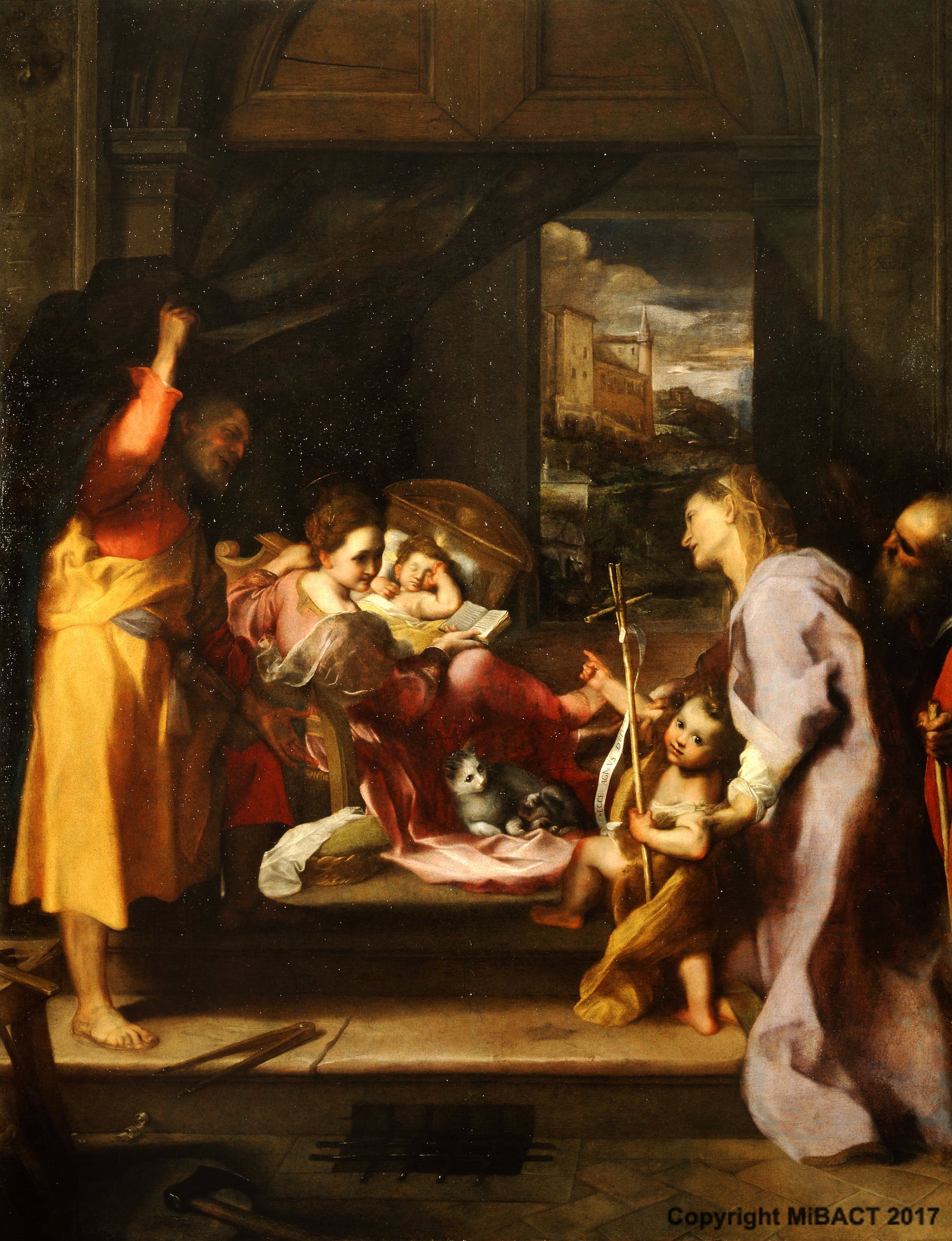 La Madone du Chat - Federico Barroci - Alpha Reproduction