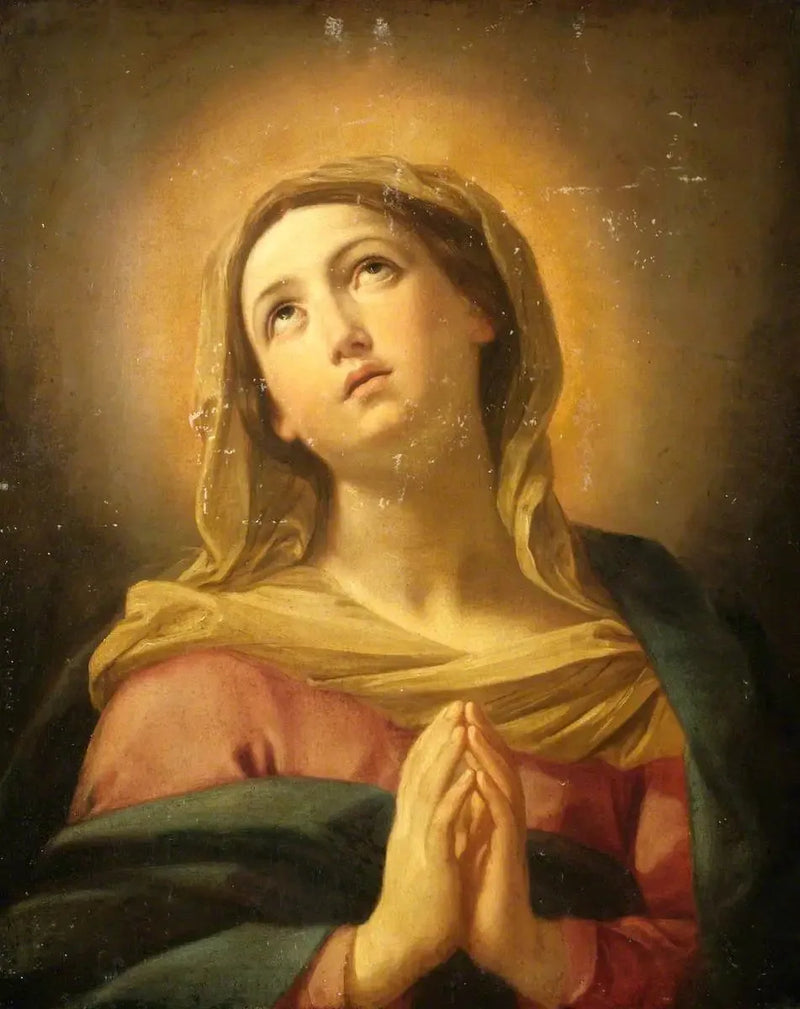 Madonna i bønn - Guido Reni