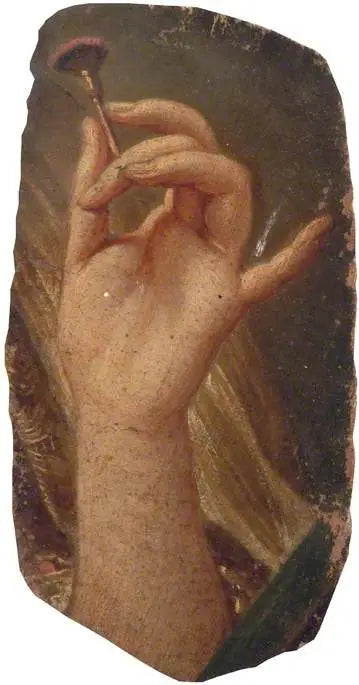 Madame de Pompadours hånd - François Boucher