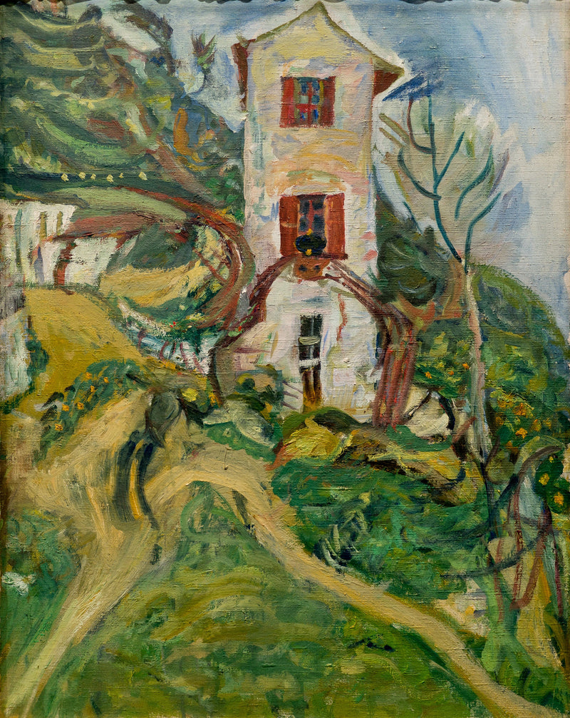 Det hvite hus - Chaim Soutine