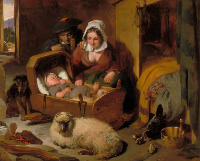 Høyalpens hyrdes hus - Edwin Henry Landseer

Source:
La maison d'un berger des Highlands - Edwin Henry Landseer