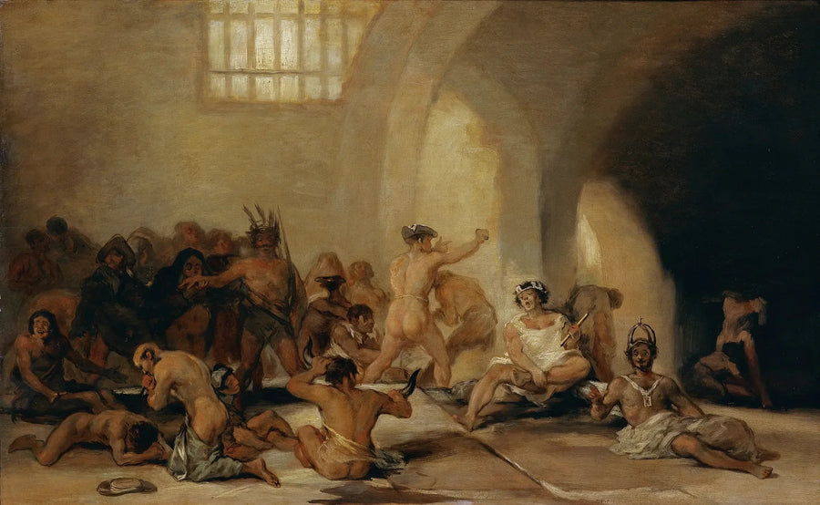De gale hus - Francisco de Goya