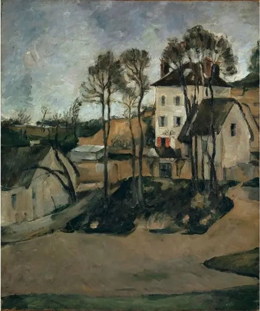 Doktor Gachets hus i Auvers-sur-Oise - Paul Cézanne