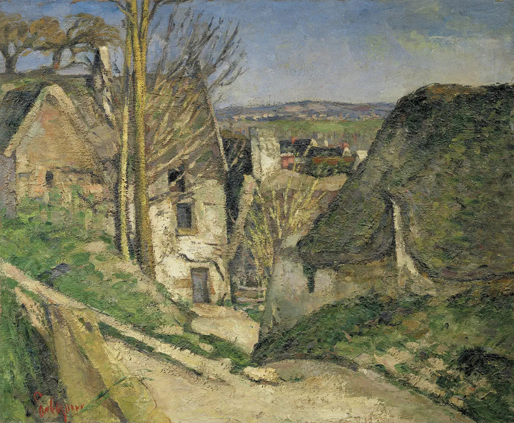 La Maison du pendu - Paul Cézanne image 1 tableau peint à l’huile sur toile