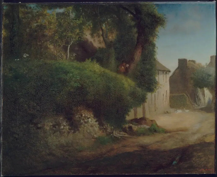 Det familieeide huset til Millet i Gruchy - Jean-François Millet