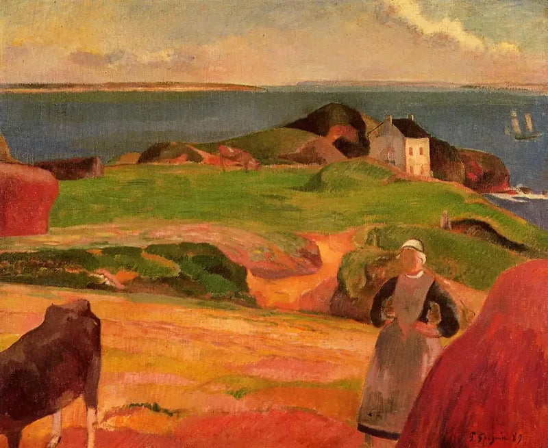 Det isolerte huset - Paul Gauguin