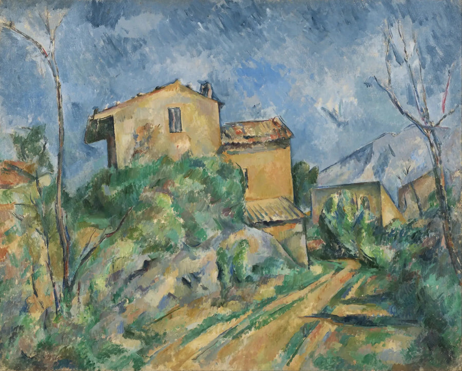La Maison Maria på veien til Château Noir - Paul Cézanne