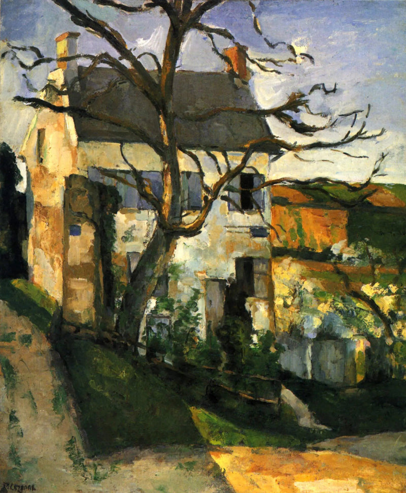 La Maison Rondest, nabolaget Hermitage, Pontoise - Paul Cézanne