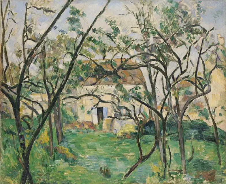 Det rustikke huset - Paul Cézanne