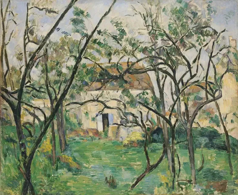 Det rustikke huset - Paul Cézanne