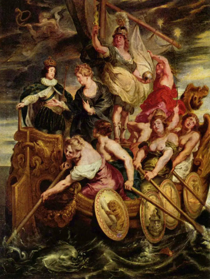 Majoriteten av Louis XIII, 20. oktober 1614 - Peter Paul Rubens