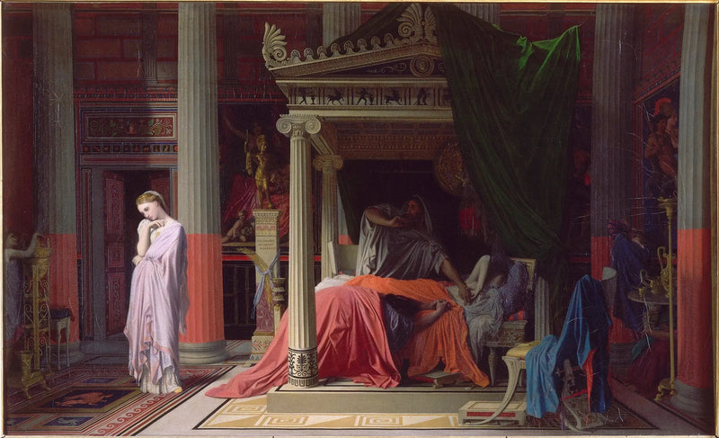Antiochus' sykdom - Jean-Auguste-Dominique Ingres