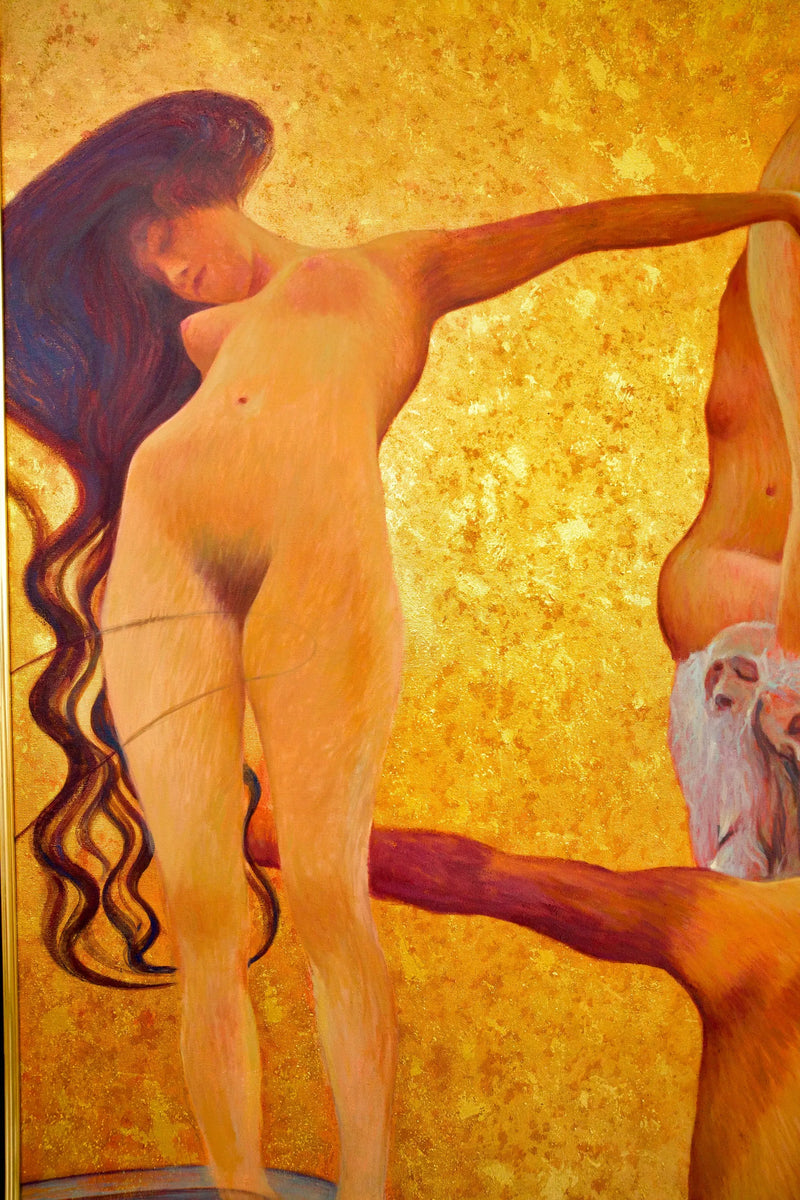 Medisin – Et Nytenkt Verk av Gustav Klimt av Master Apollon | 180 x 270 cm