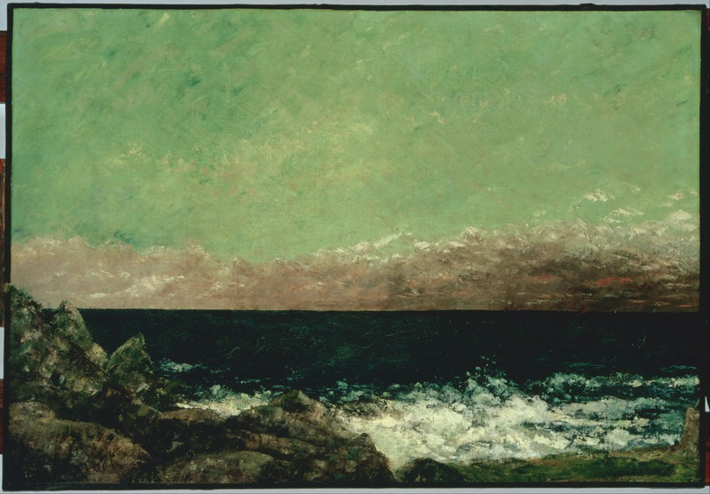 Middelhavet - Gustave Courbet