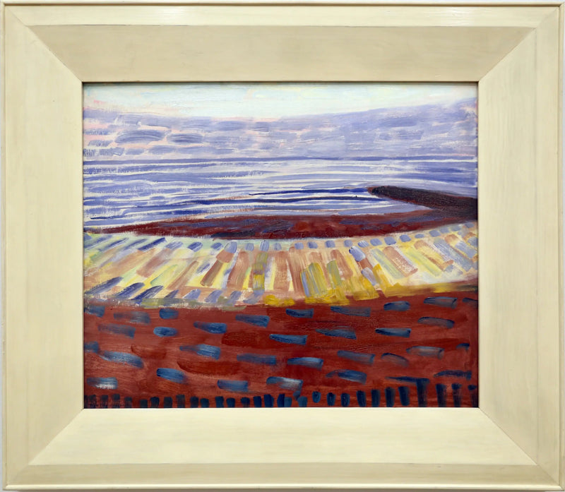 Havet etter solnedgang - Piet Mondrian