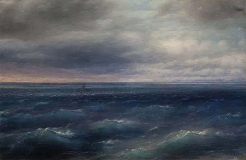Sjøen Sortehavet (Marina) - Ivan Aïvazovski

Source:
La mer Noire (Marina) - Ivan Aïvazovski