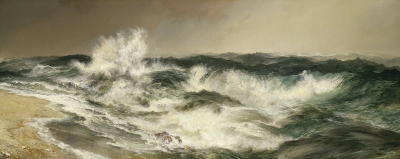 Sjøen som resonnerer mye - Thomas Moran

Source:
La mer qui résonne beaucoup - Thomas Moran