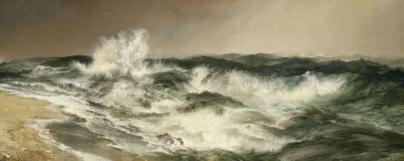 Sjøen som resonnerer mye - Thomas Moran

Source:
La mer qui résonne beaucoup - Thomas Moran