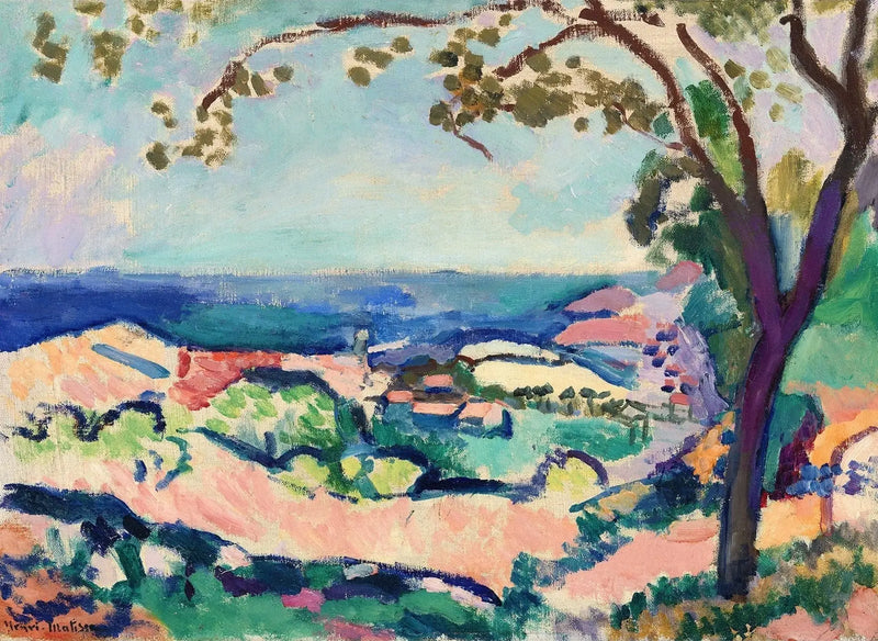 Havet sett fra Collioure - Henri Matisse