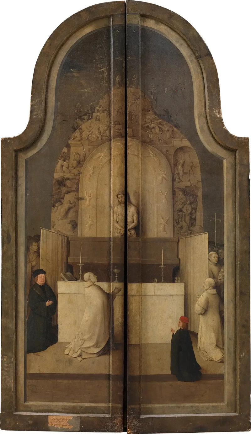 Messe av hellige Gregor - Hieronymus Bosch
