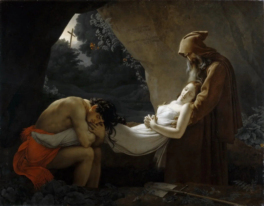 Atalas gravlegging - Anne-Louis Girodet

Source:
La mise au tombeau d'Atala - Anne-Louis Girodet